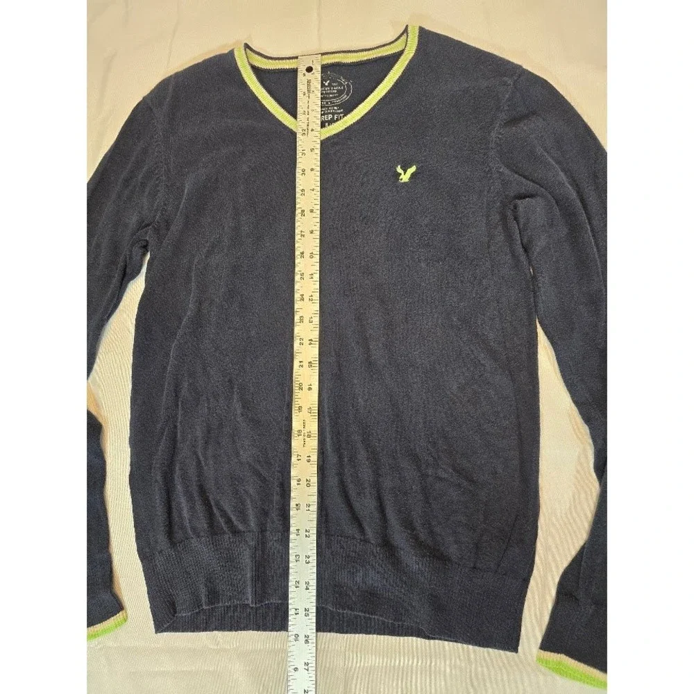 American‎ Eagle Outfitters V-Neck Sweater Prep Fit Pullover Small